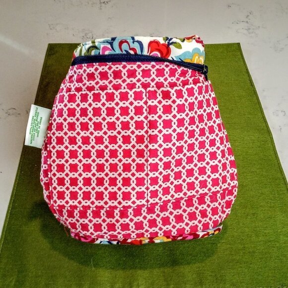 Vera Bradley Multicolor Floral Print Pleated Bag - Picture 7 of 11